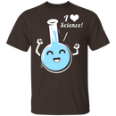 I Heart Science T-Shirt CustomCat