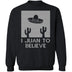 I Juan To Believe Ugly Christmas Sweater CustomCat