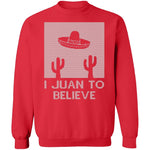 I Juan To Believe Ugly Christmas Sweater CustomCat