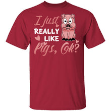 I Just Really Like Pigs T-Shirt