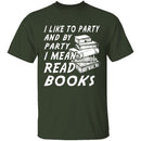 I Like To Read Books T-Shirt CustomCat