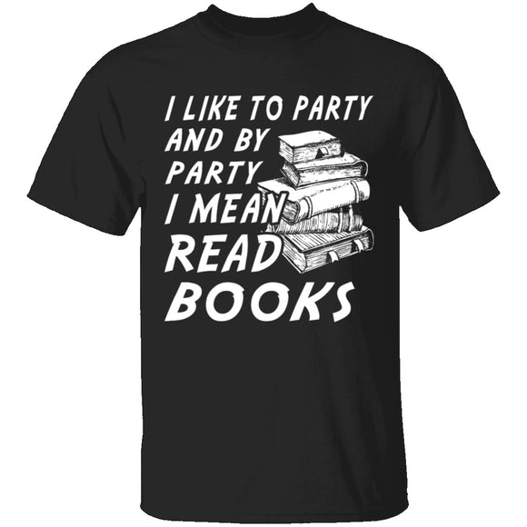 I Like To Read Books T-Shirt CustomCat