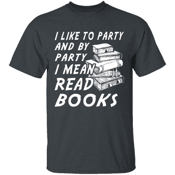 I Like To Read Books T-Shirt CustomCat