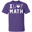 I Love Math T-Shirt CustomCat