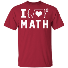 I Love Math T-Shirt