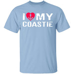 I Love My Coastie T-Shirt CustomCat