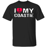 I Love My Coastie T-Shirt CustomCat