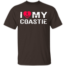 I Love My Coastie T-Shirt CustomCat
