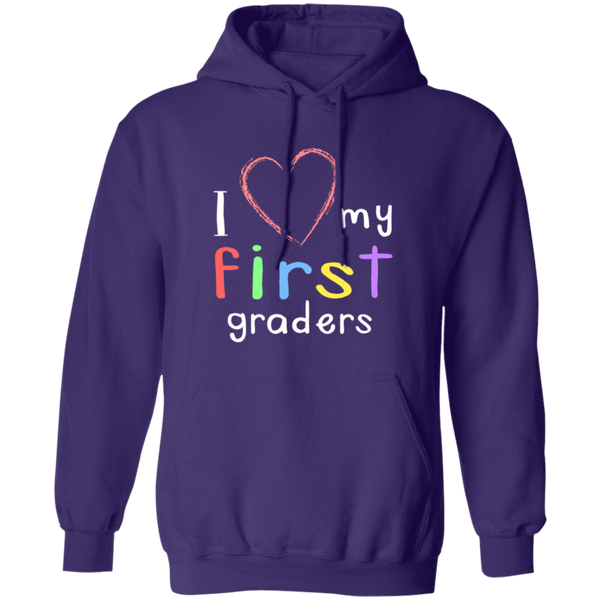 I Love My First Graders T-Shirt CustomCat