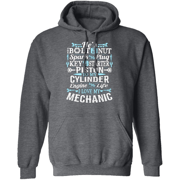 I Love My Mechanic T-Shirt CustomCat
