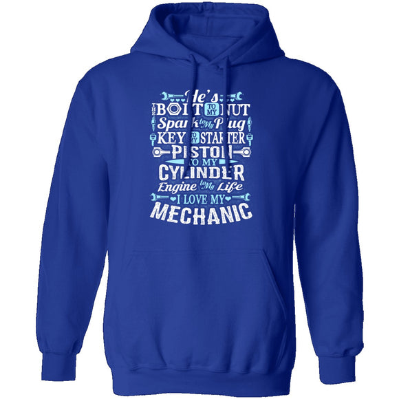 I Love My Mechanic T-Shirt CustomCat