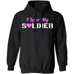 I Love My Soldier T-Shirt CustomCat