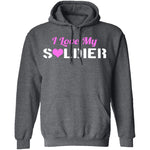 I Love My Soldier T-Shirt CustomCat
