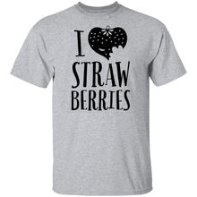 I Love Strawberries T-Shirt