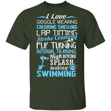 I Love Swimming T-Shirt
