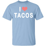 I Love Tacos T-Shirt CustomCat