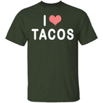 I Love Tacos T-Shirt CustomCat
