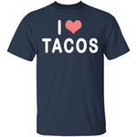 I Love Tacos T-Shirt CustomCat