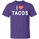 I Love Tacos T-Shirt CustomCat