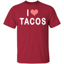 I Love Tacos T-Shirt CustomCat