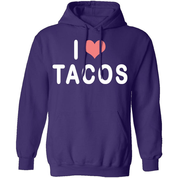 I Love Tacos T-Shirt CustomCat