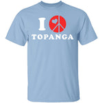 I Love Topanga T-Shirt CustomCat