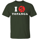 I Love Topanga T-Shirt CustomCat