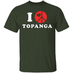 I Love Topanga T-Shirt CustomCat