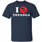 I Love Topanga T-Shirt CustomCat