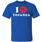 I Love Topanga T-Shirt CustomCat