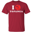 I Love Topanga T-Shirt CustomCat