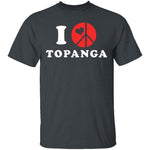 I Love Topanga T-Shirt CustomCat