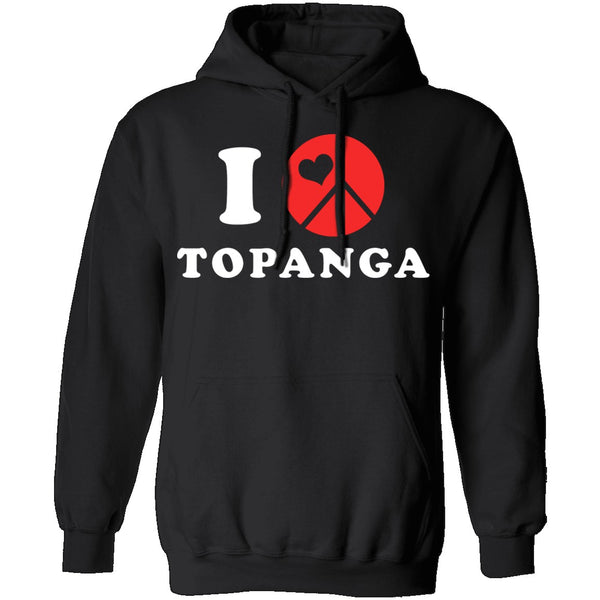 I Love Topanga T-Shirt CustomCat