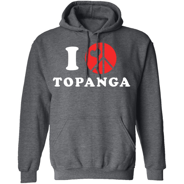 I Love Topanga T-Shirt CustomCat
