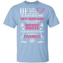 I Married A Farmer T-Shirt
