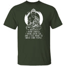 I Meditate T-Shirt CustomCat
