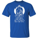 I Meditate T-Shirt CustomCat