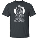 I Meditate T-Shirt CustomCat