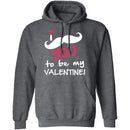 I Mustache You To Be My Valentine T-Shirt CustomCat