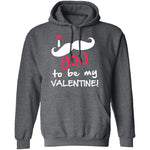 I Mustache You To Be My Valentine T-Shirt CustomCat
