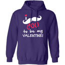 I Mustache You To Be My Valentine T-Shirt CustomCat