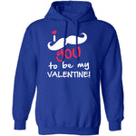 I Mustache You To Be My Valentine T-Shirt CustomCat