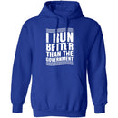 I Run Better Than The Government T-Shirt CustomCat