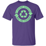 I Support Recycling T-Shirt CustomCat