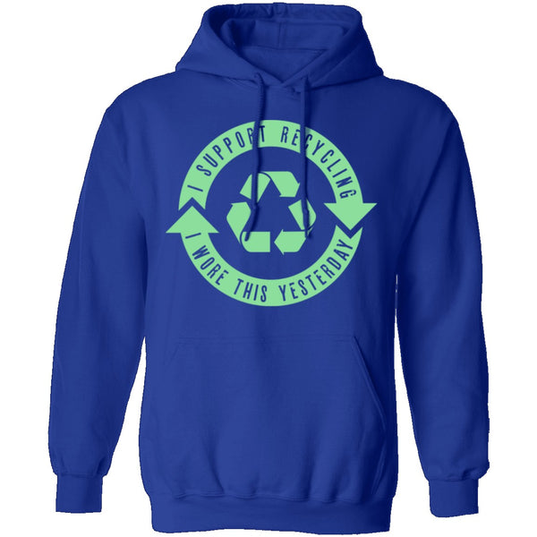 I Support Recycling T-Shirt CustomCat