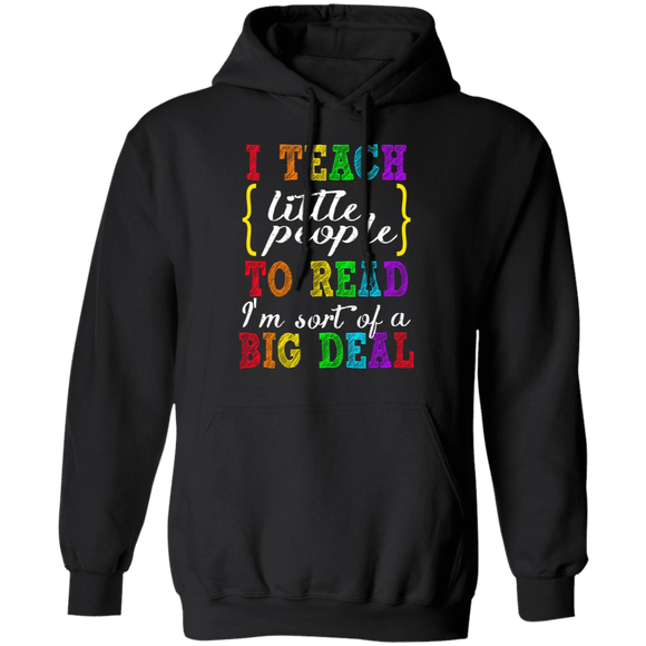 I Teach Little People To Read T-Shirt CustomCat