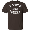 I Vote For Vodka T-Shirt CustomCat