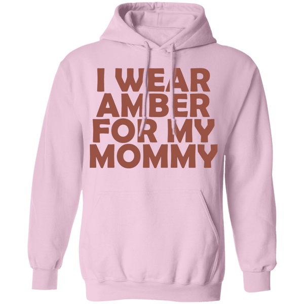 I Wear Amber For My Mommy T-Shirt CustomCat