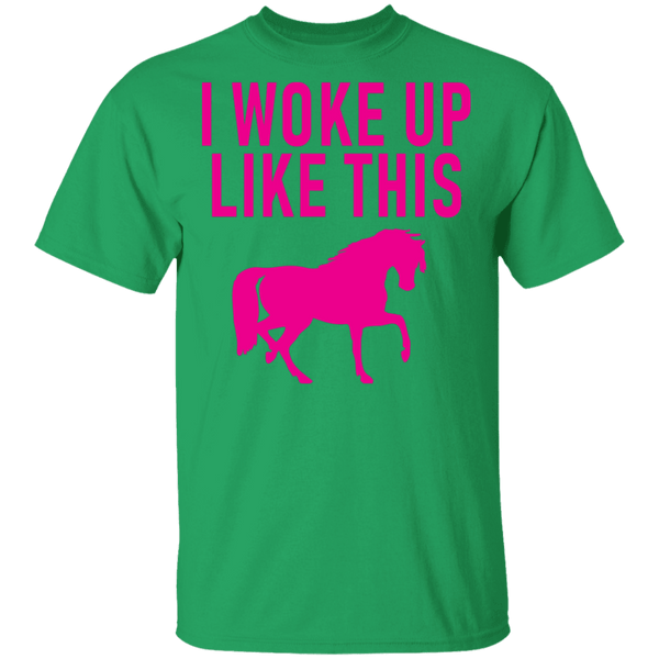 I Woke Up Like This T-Shirt CustomCat