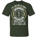 I am a Proud EMT T-Shirt CustomCat